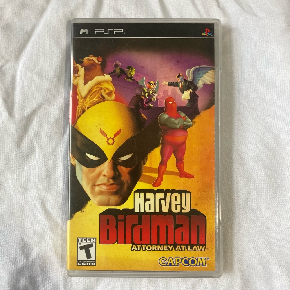 Psp game Harvey bird man attorney at law